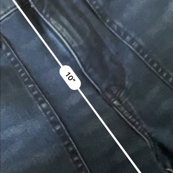 American Eagle dark wash super hi-rise jeggings - Picture 6 of 7